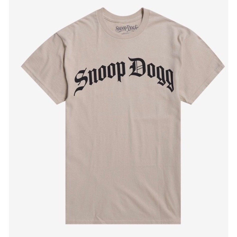 New Snoop Dogg Graphic Tee Beige a2x Bundled/w Snoop Skechers Tote